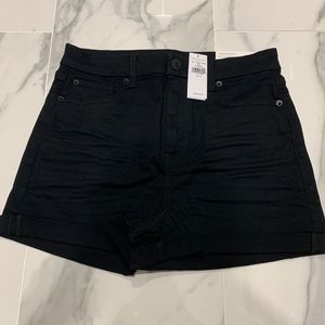 American Eagle Black Denim Shorts